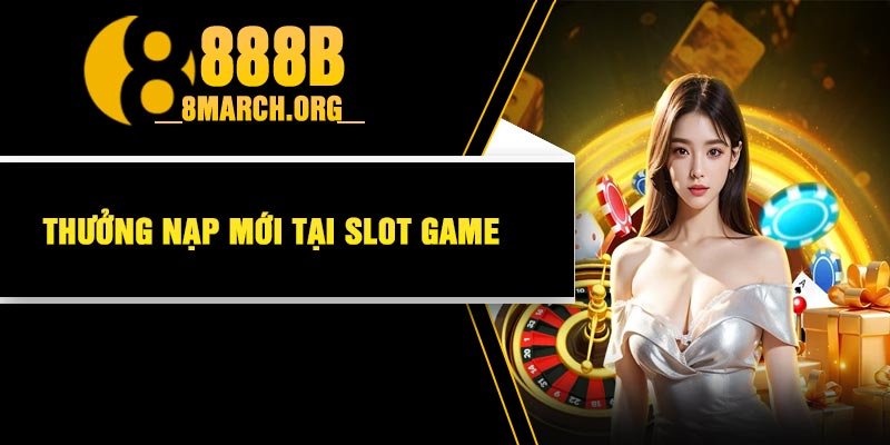 Thưởng nạp mới tại Slot game